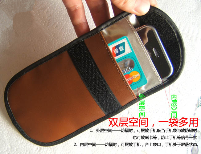 two function Signal shielding bag