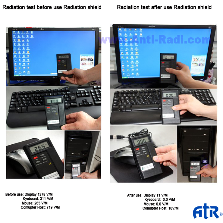 computer radiation test