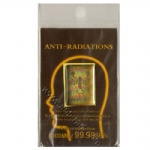 Gold 24K anti mobile radiation stickers