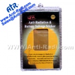 Anti Radiation and Battery salvage sticker