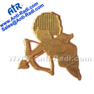 24K Gold carton anti radiation sticker