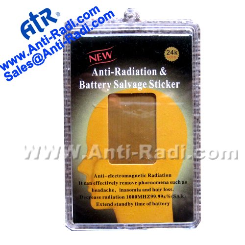 Anti Radiation and Battery salvage sticker - Image 2